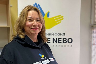 Die Psychologin Svetlana Kakotkina arbeitet für die NGO Mirnoe Neboe.