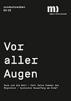 medico rundschreiben 03/2025: Vor aller Augen medico rundschreiben 03/2025: Vor aller Augen