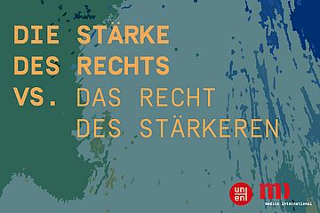 Die Stärke des Rechts vs. Das Recht des Stärkeren Die Stärke des Rechts vs. Das Recht des Stärkeren