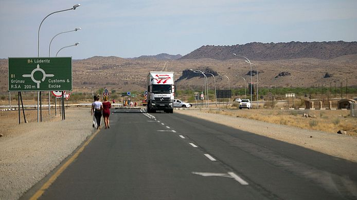 Straße nach Lüderitz