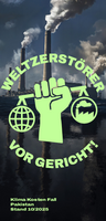 Weltzerstörer vor Gericht! Weltzerstörer vor Gericht!