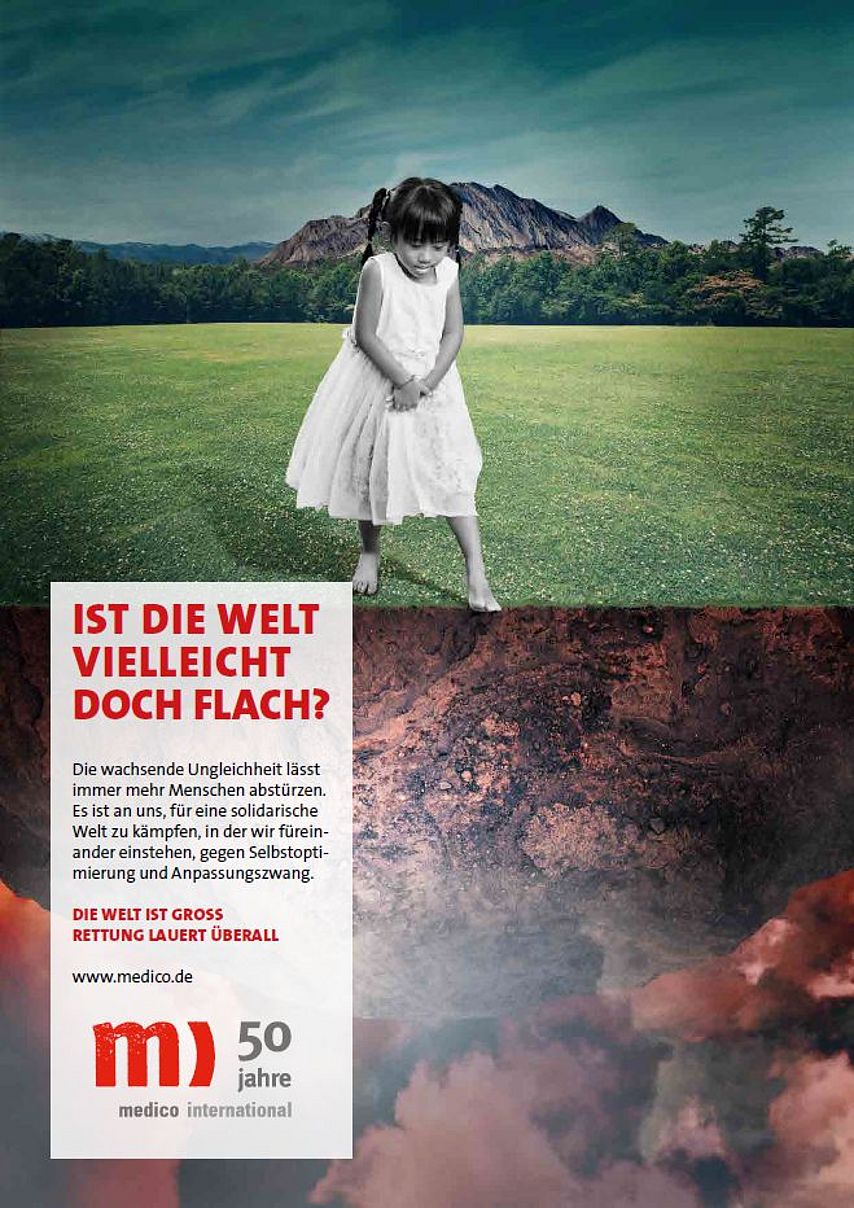 Ist Die Welt Vielleicht Doch Flach? - Plakat - Materialien - Medico ...