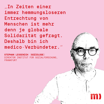 medico-Födermitgliedschaft Zitat Stefan Lessenich