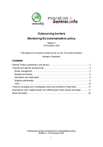 Bulletin 04: Outsourcing Borders Monitoring EU externalisation policy