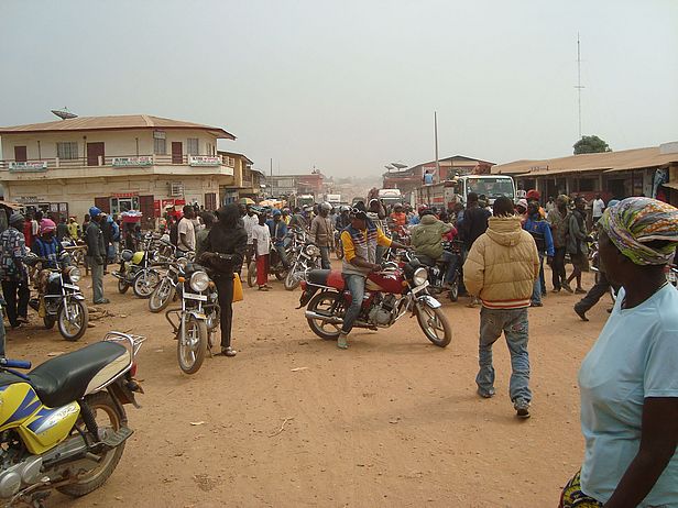 Motorraddemo gegen Polizeigewalt